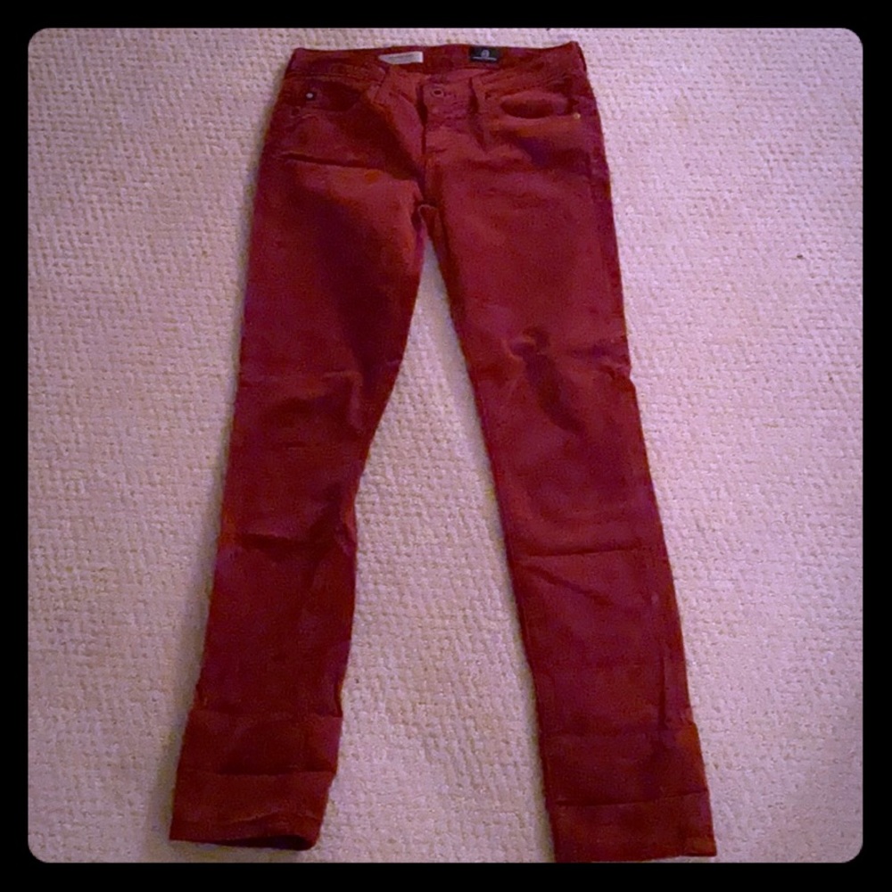 Like New Rust colored AG corduroys
